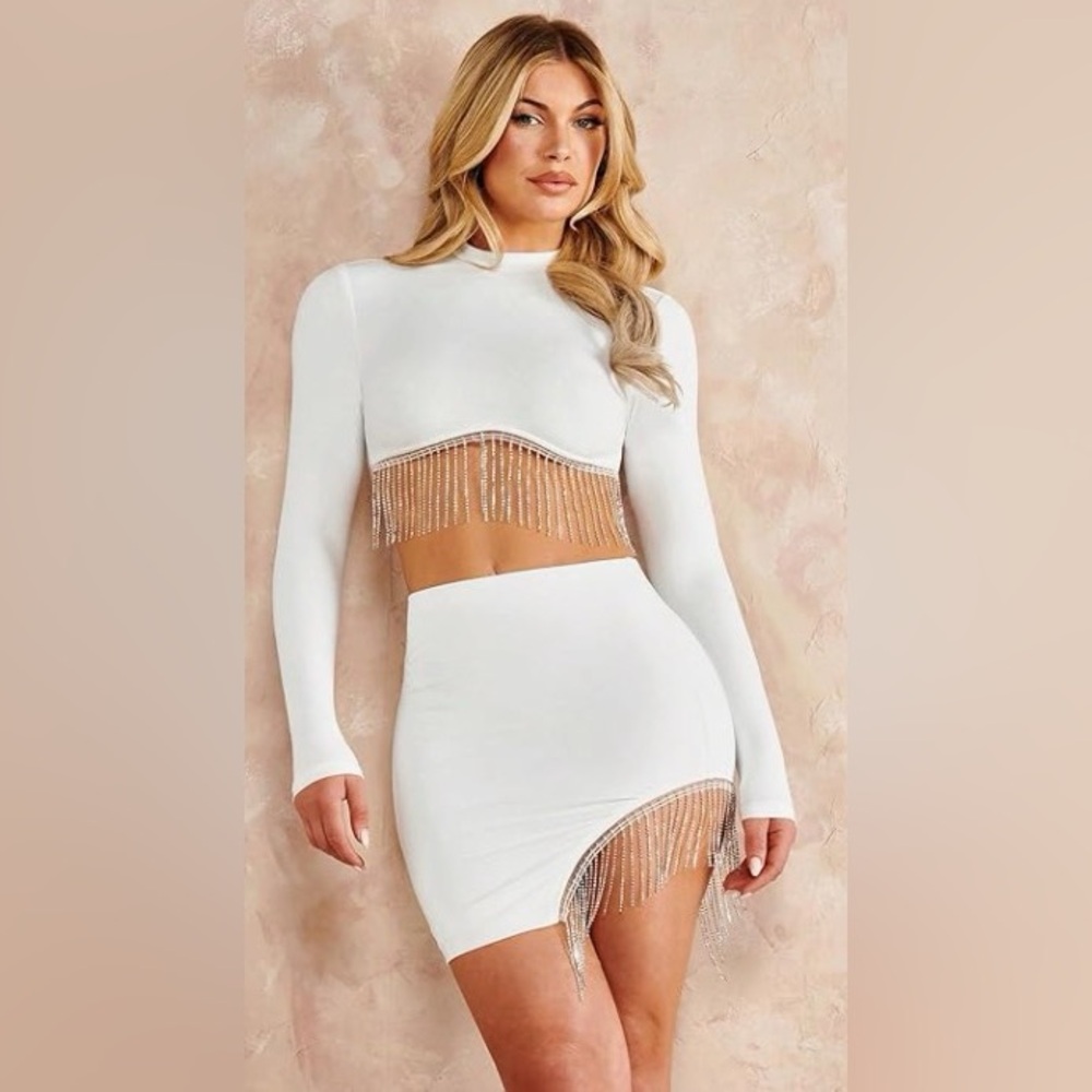 XS Disco Cowgirl skirt/top matching set